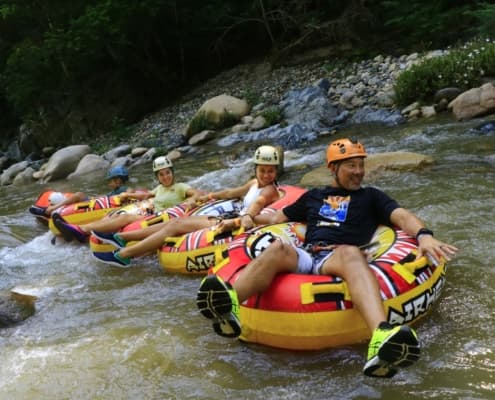 Actividad extrema en río